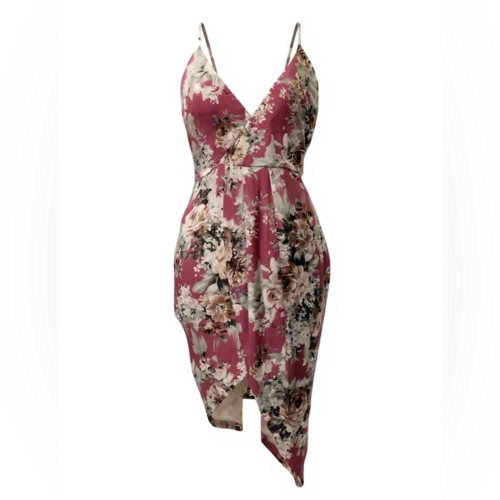 Stunning faux wrap dress